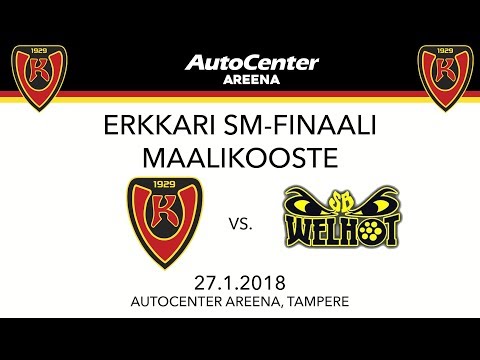 Erkkari SM-Finaali: Koovee All Blacks - SB Welhot, Maalikooste