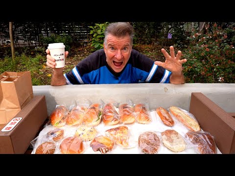 I ate 17 Sandwiches & Pastries (Japan Bakeries) - Eric Meal Time #735