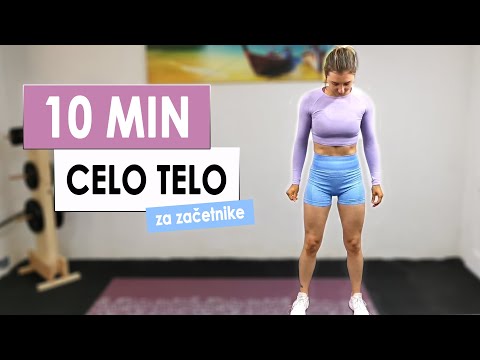 10 MIN –  CELO TELO za ZAČETNIKE | 10 Min Full Body for Beginners // Maricka Stakne