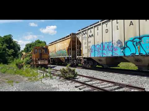 Keymar Md Maryland Midland Union Bridge Md to Highfield Md. on the old Western Maryland Line 7/13/22