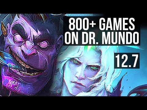 MUNDO vs VIEGO (TOP) | 800+ games, 6/2/9, 900K mastery | KR Diamond | 12.7