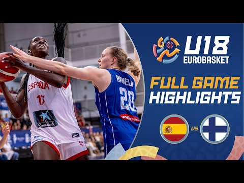Sweet sweep! Hosts Spain 🇪🇸 close out Finland 🇫🇮 in #U18EuroBasket Final for 6th title 👑