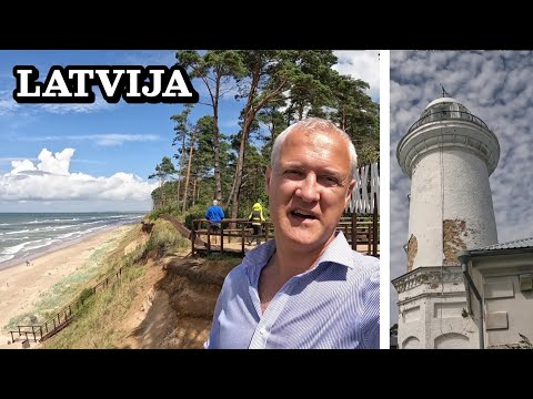 Латвия. Берег Балтийского моря: Юркалне (Jūrkalne) и МАЯК Ужава (Užavas bāka) - особая красота