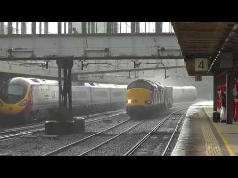 DRS 37612/37608 and 37688/20302 on the flasks, 9th June 2014