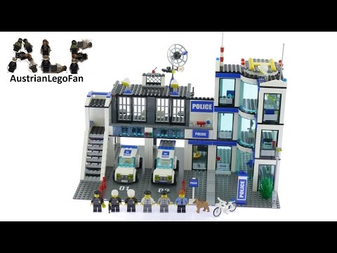 Vidéo LEGO City 7498 : Le commissariat de police