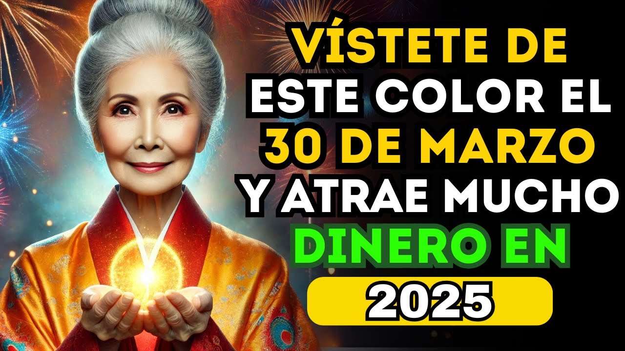 Vístete de este color el 26 DE ENERO y atrae MUCHO DINERO en 2025 | Enseñanzas Budistas