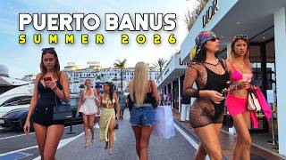 Puerto Banus Marbella Spain 🇪🇸 Luxury & Fun Summer 2026 June Update Costa del So