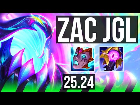 ZAC vs VOLIBEAR (JGL) | JP Challenger | 25.24