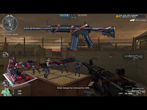 Crossfire NA 2.0 : M4 Commando - Hero Mode X - Zombie V4