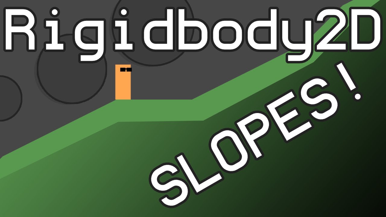 How to deal with SLOPES! in Unity 2D using built in Physics