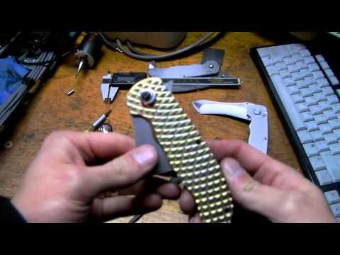 Knifemaking Tuesdays Week 13 - more test blades and flipper framelock action!