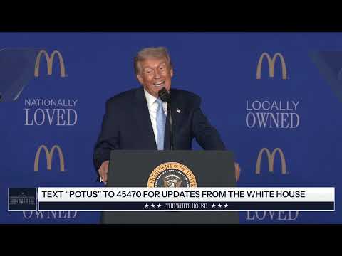 President Trump Delivers Remarks at McDonald's Impact Summit