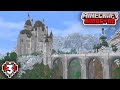 I Built A Giant MOUNTAIN CASTLE In Hardcore Minecraft