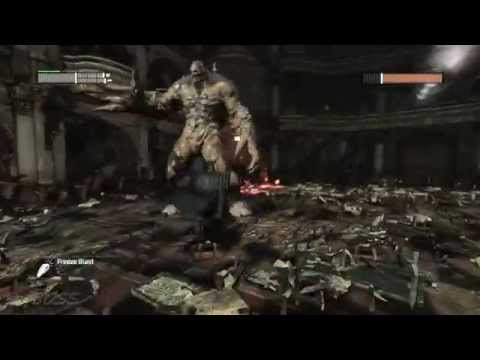 Batman Arkam City - Batman vs Clayface (final boss)