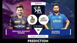 🔴MI VS KKR  ,Live Cricket Score | Kolkata vs Mumbai, 14th Match | 2nd Innings & Commentary| IPL 2022