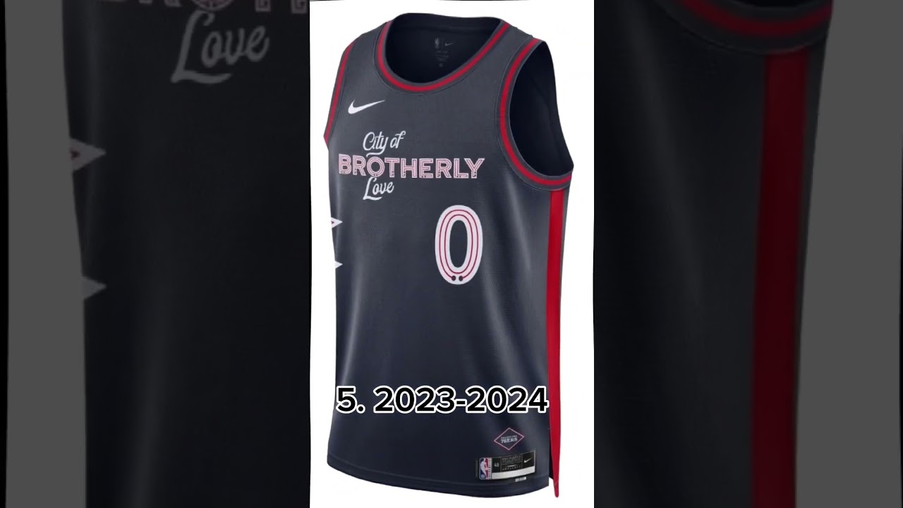 ranking sixers city jerseys (2018-2024)#sports#basketball#nba