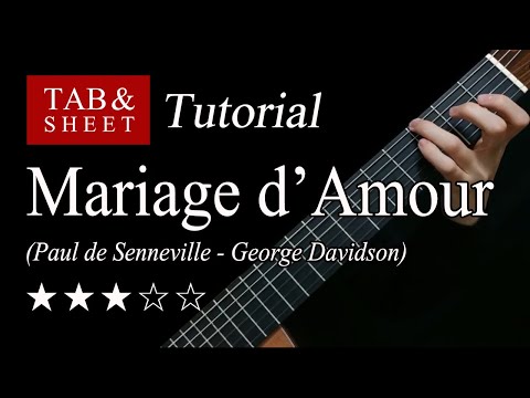 Mariage d'Amour - Guitar Lesson + TAB
