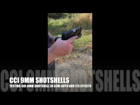 Testing the CCI 9mm ShotShells