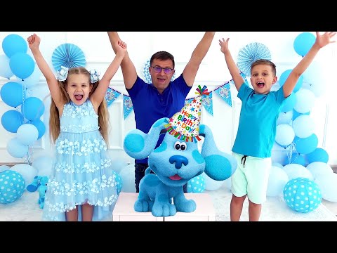 Roma and Diana Plan a Birthday Party For Blue