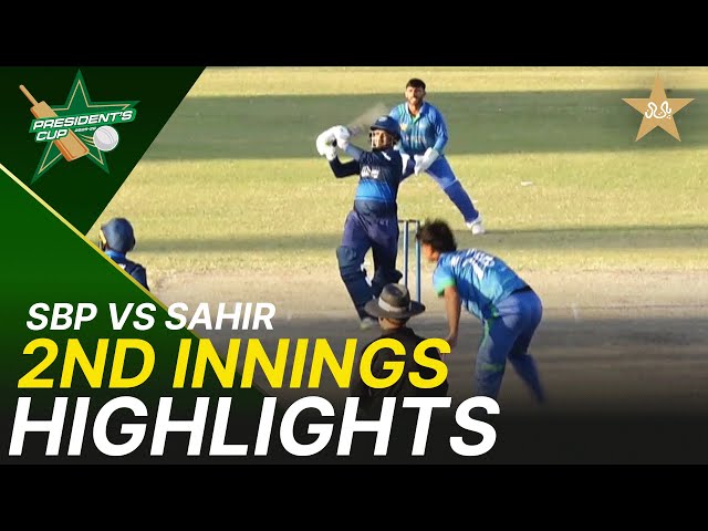 2nd Innings Highlights | SBP vs Sahir Associates – President’s Cup Grade-I 2025-26 | PCB | M2V1K