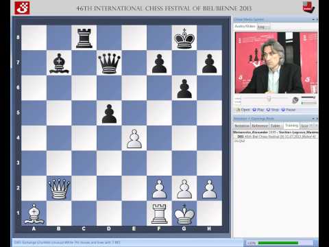 Biel 2013 Round 9 Play of the Day - Alexander Moiseenko vs Maxime Vachier-Lagrave