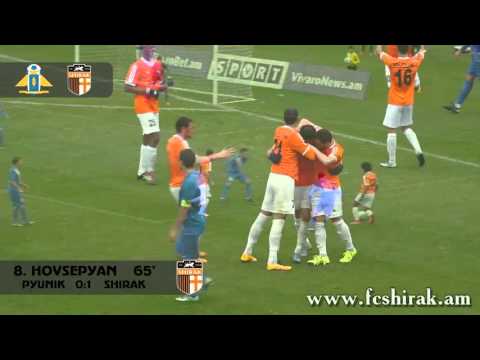 APL, round 18, 20.03.2016, Pyunik 1:1 Shirak, highlights