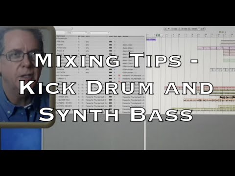 Mixing Tips - Kick Drum and Synth Bass