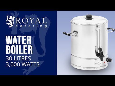 video - Hot Water Dispenser - 30 Litres - 3000 W