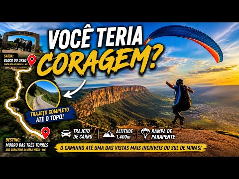 Conheça o morro das três Torres| Minas gerais 