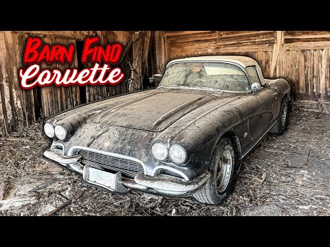 First Wash in 30 Years: BARN FIND Corvette With 11k Original Miles! | Satisfying Restoration