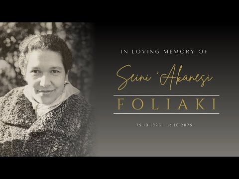 Funeral & Burial Service of Seini 'Akanesi Foliaki