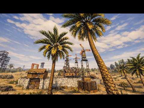 Our Desert Fortress Ruled the Server | Rust Trio