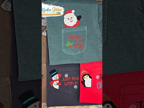 4 New Christmas Pocket Peekers
