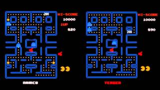 Pac-Man Tengen vs. Namco Comparison