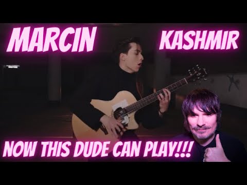 PRO SINGER'S first REACTION to MARCIN - KASHMIR (Led Zeppelin cover)