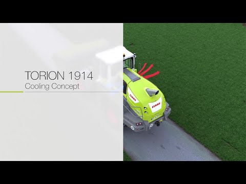 CLAAS TORION 1914. Kühlkonzept.