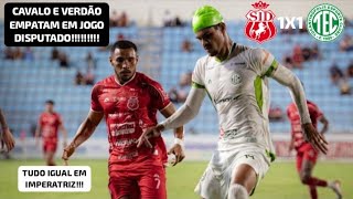 Imperatriz 1X1 Tocantinópolis - Brasileirão Série D 2026 | 4° Rodada.