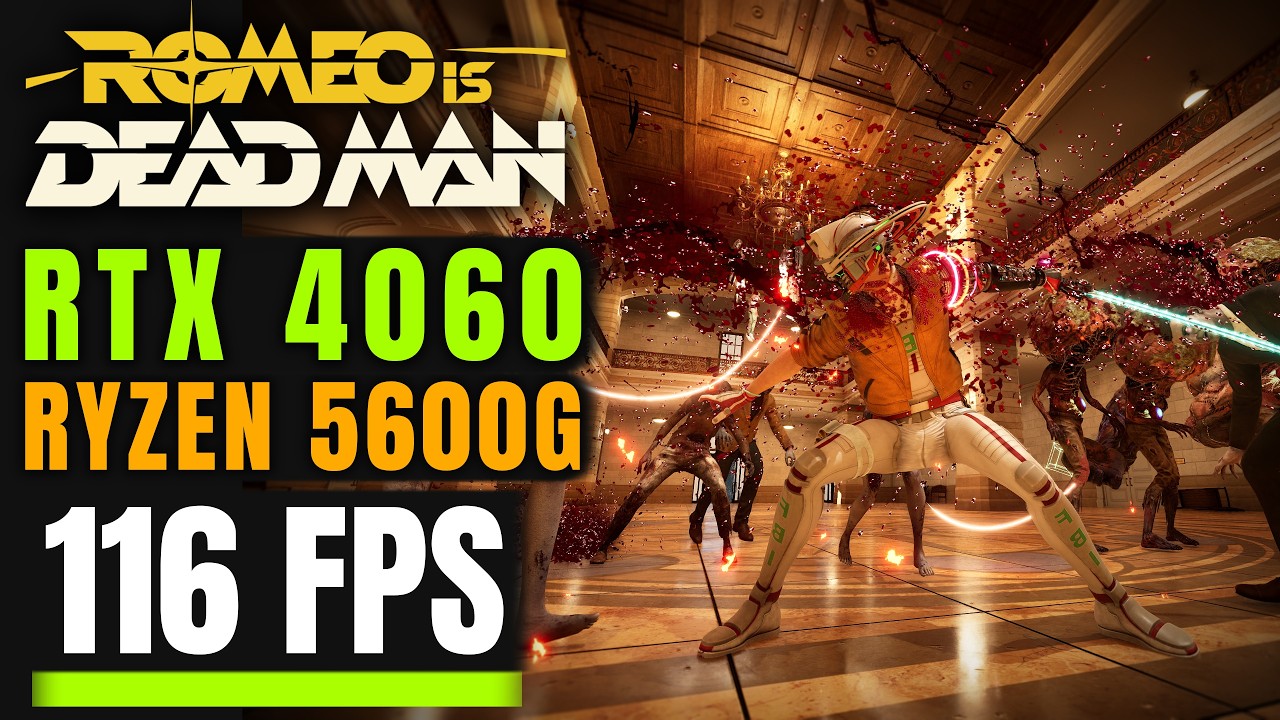 ROMEO IS A DEAD MAN: LOW to ULTRA (RTX 4060 + Ryzen 5600G) - Benchmark