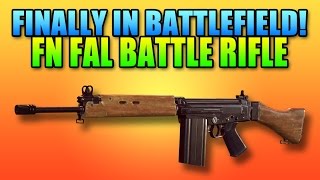 FN FAL Battle Rifle New Best Gun In Hardline? | Battlefield Hardline
