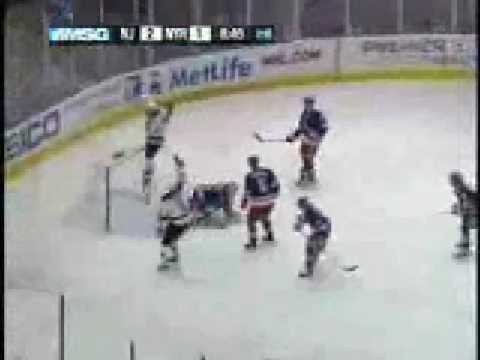 Travis Zajac Goal # 10 12-27-08 New Jersey Devils @ New York Rangers