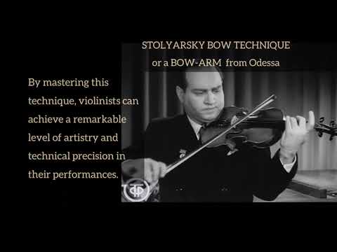 A BOW-ARM technique from Odessa as demonstrated by David Oistrakh & Eduard Grach