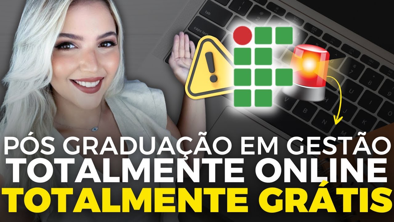 ⚠️ INSTITUTO FEDERAL abre PÓS GRADUAÇÃO ONLINE e GRATUITA em GESTÃO ESTRATÉGICA | Mari Rel
