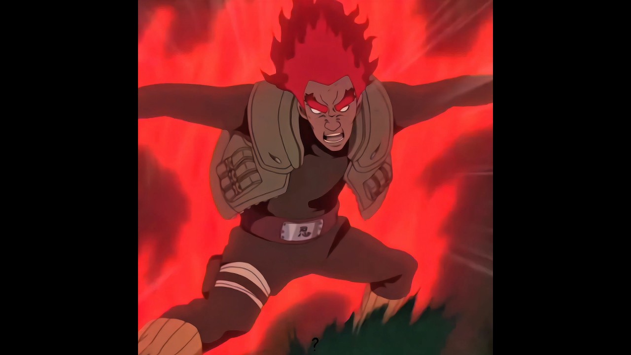 NARUTO AWAKENS SIX PATHS SAGE MODE AND SAVES MIGHT GUY 💉