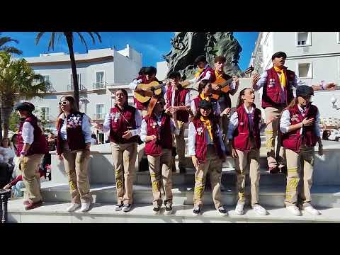 COMPARSA LA CIUDAD DE LAS ESTRELLAS I ULTIMA CUARTETA FINAL DEL POPURRI I ESTATUA DE MORET