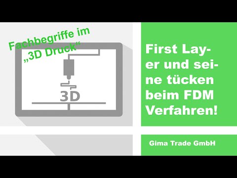 First Layer im 3D Druck - 3 Punkte für die perfekte erste Schicht