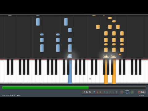 Speed Of Sound - Coldplay piano tutorial