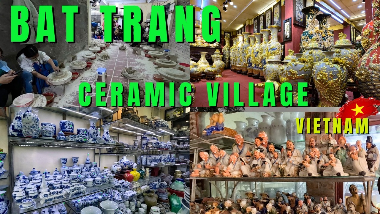 Embark on an immersive virtual journey through Bat Trang Pottery Village.
