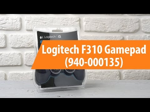 Žaidimų pultelis Logitech G Gamepad F310, USB 2.0, Juoda/Mėlyna video