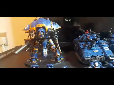Warhammer40k ultramarines army showcase