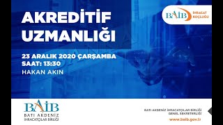 Akreditif Uzmanlığı Eğitimi #BAİB #İhracatKoçluğu